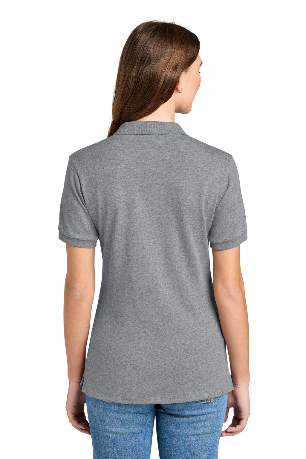 Jerzees Women's Dri-Power Sport Shirt 437W - Oxford - back