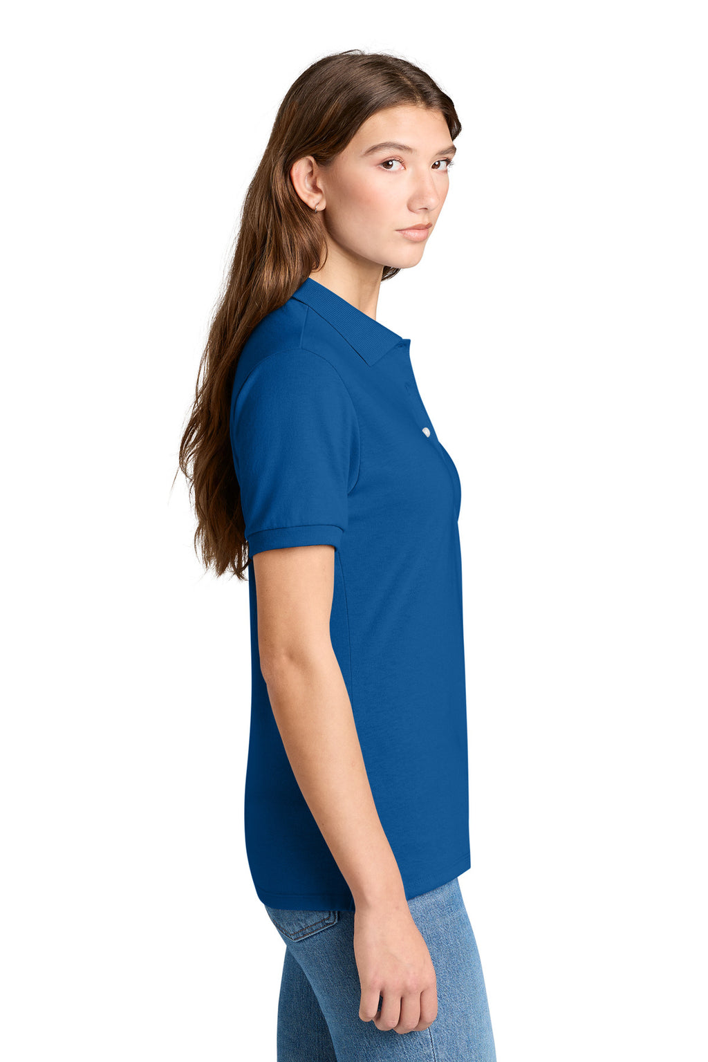 Jerzees Women's Dri-Power Sport Shirt 437W - Royal - side