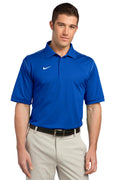 DISCONTINUED Nike Dri-FIT Sport Swoosh Pique Polo. 443119 - Blue Sapphire - front