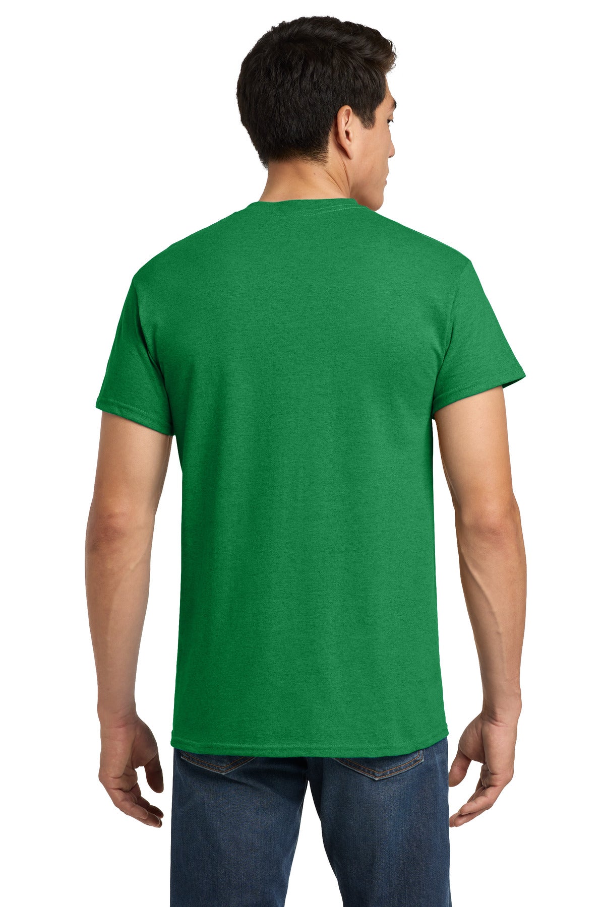 Gildan - Heavy Cotton 100% Cotton T-Shirt. 5000 - Antique Irish Green - back
