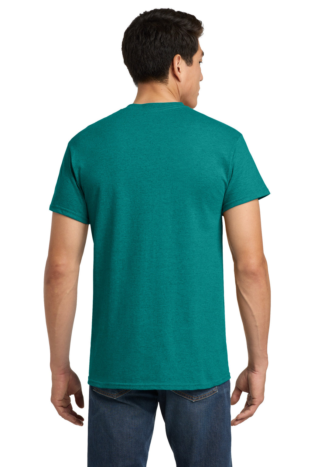 Gildan - Heavy Cotton 100% Cotton T-Shirt. 5000 - Antique Jade Dome - back