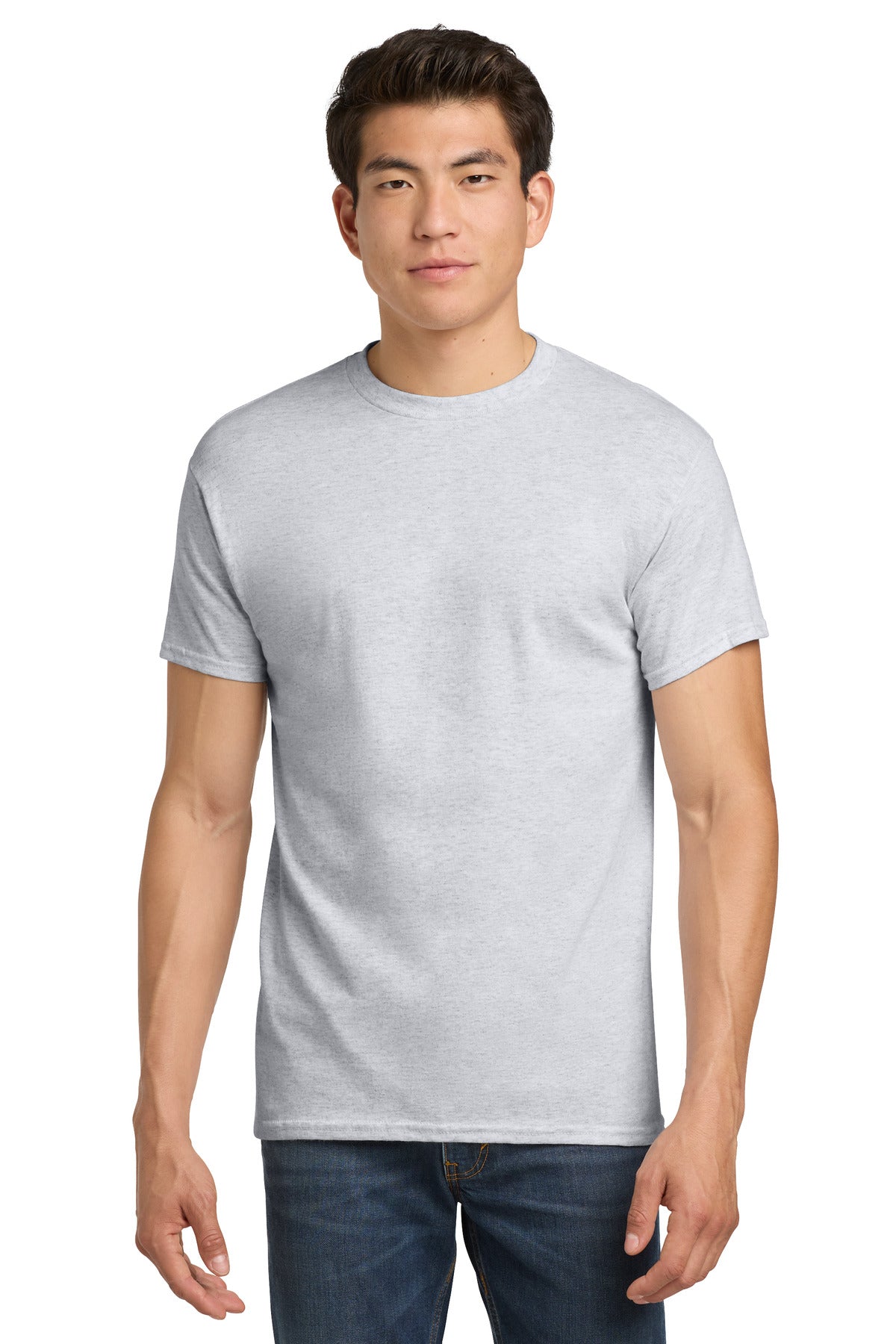 Gildan - Heavy Cotton 100% Cotton T-Shirt. 5000 - Ash - front