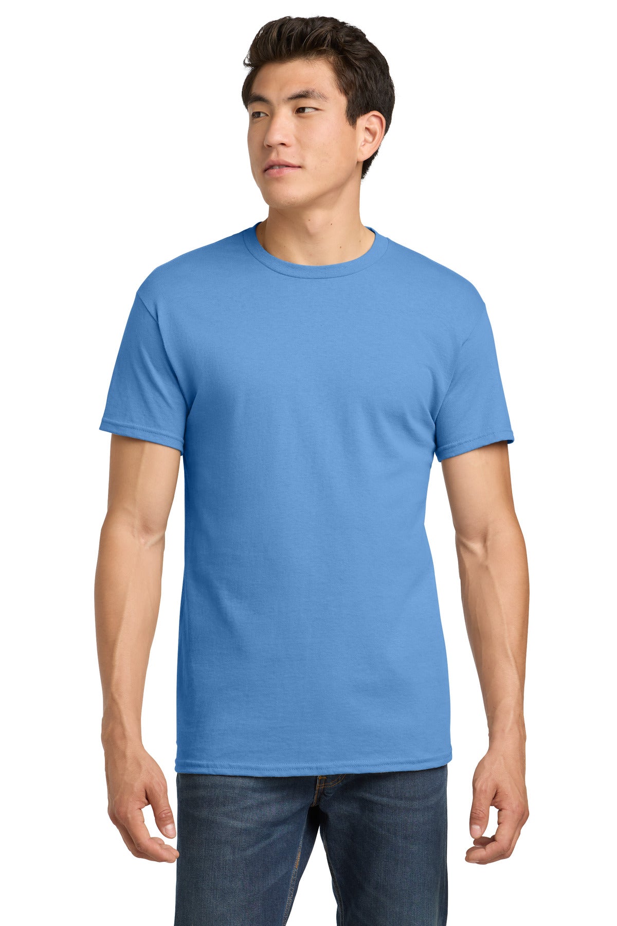 Gildan - Heavy Cotton 100% Cotton T-Shirt. 5000 - Carolina Blue - front