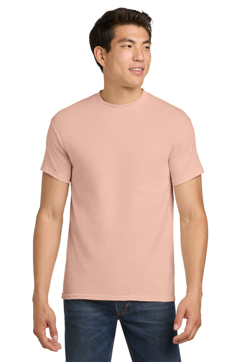 Gildan - Heavy Cotton 100% Cotton T-Shirt. 5000 - Dusty Rose - front