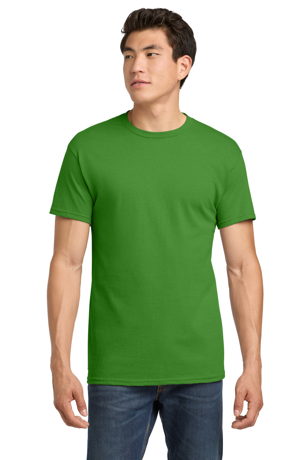 Gildan - Heavy Cotton 100% Cotton T-Shirt. 5000 - Electric Green - front
