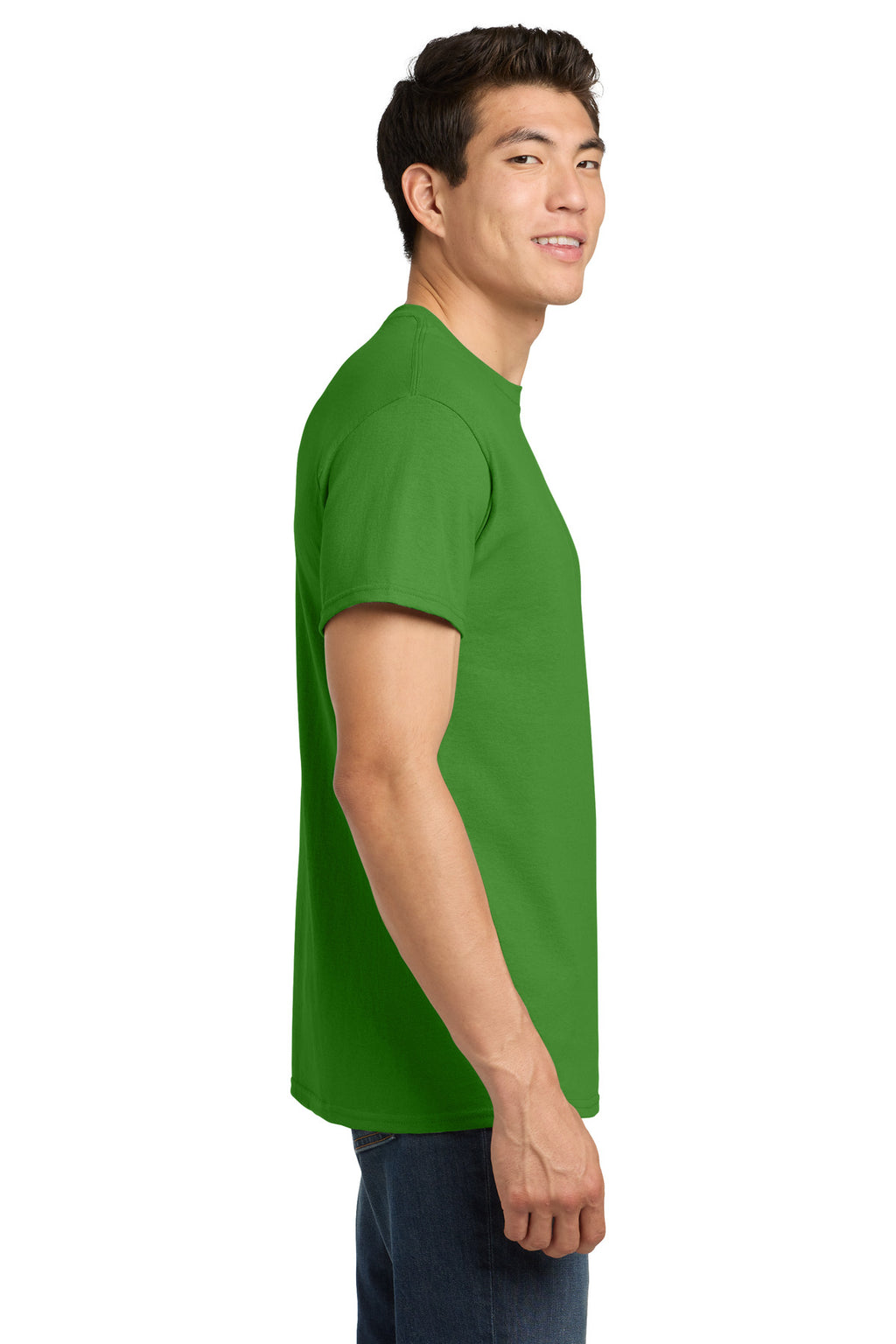 Gildan - Heavy Cotton 100% Cotton T-Shirt. 5000 - Electric Green - side