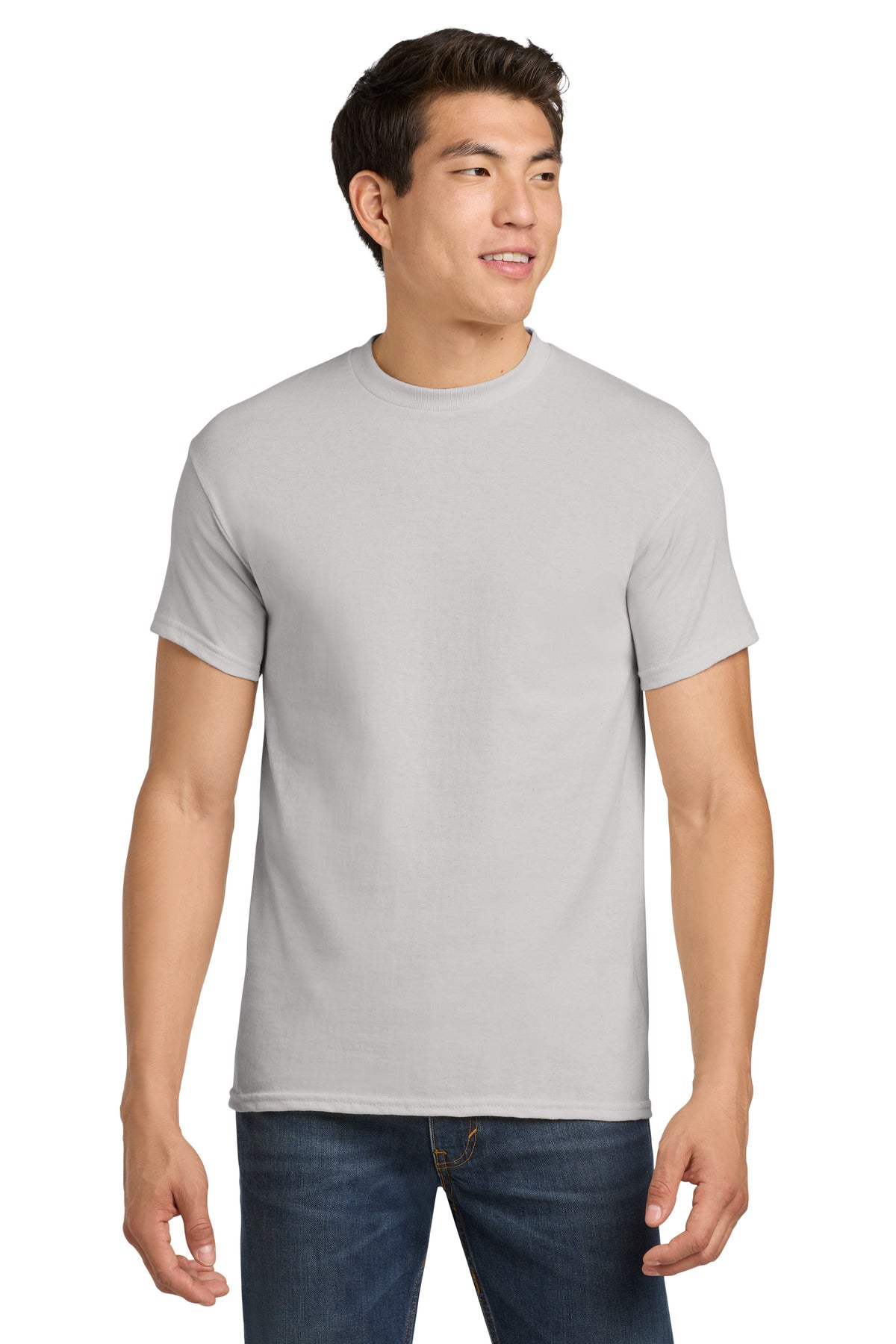 Gildan - Heavy Cotton 100% Cotton T-Shirt. 5000 - Ice Grey - front