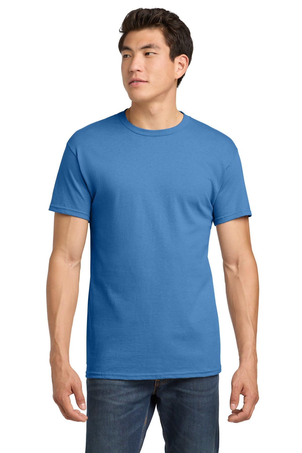 Gildan - Heavy Cotton 100% Cotton T-Shirt. 5000 - Iris - front