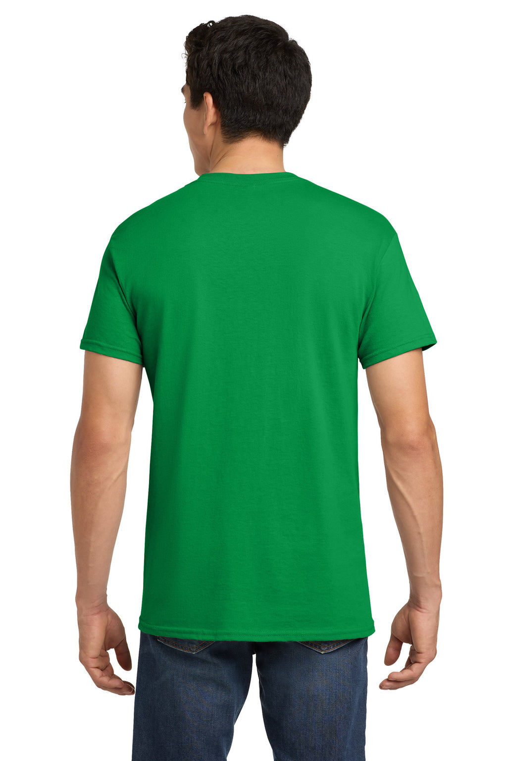 Gildan - Heavy Cotton 100% Cotton T-Shirt. 5000 - Irish Green - back
