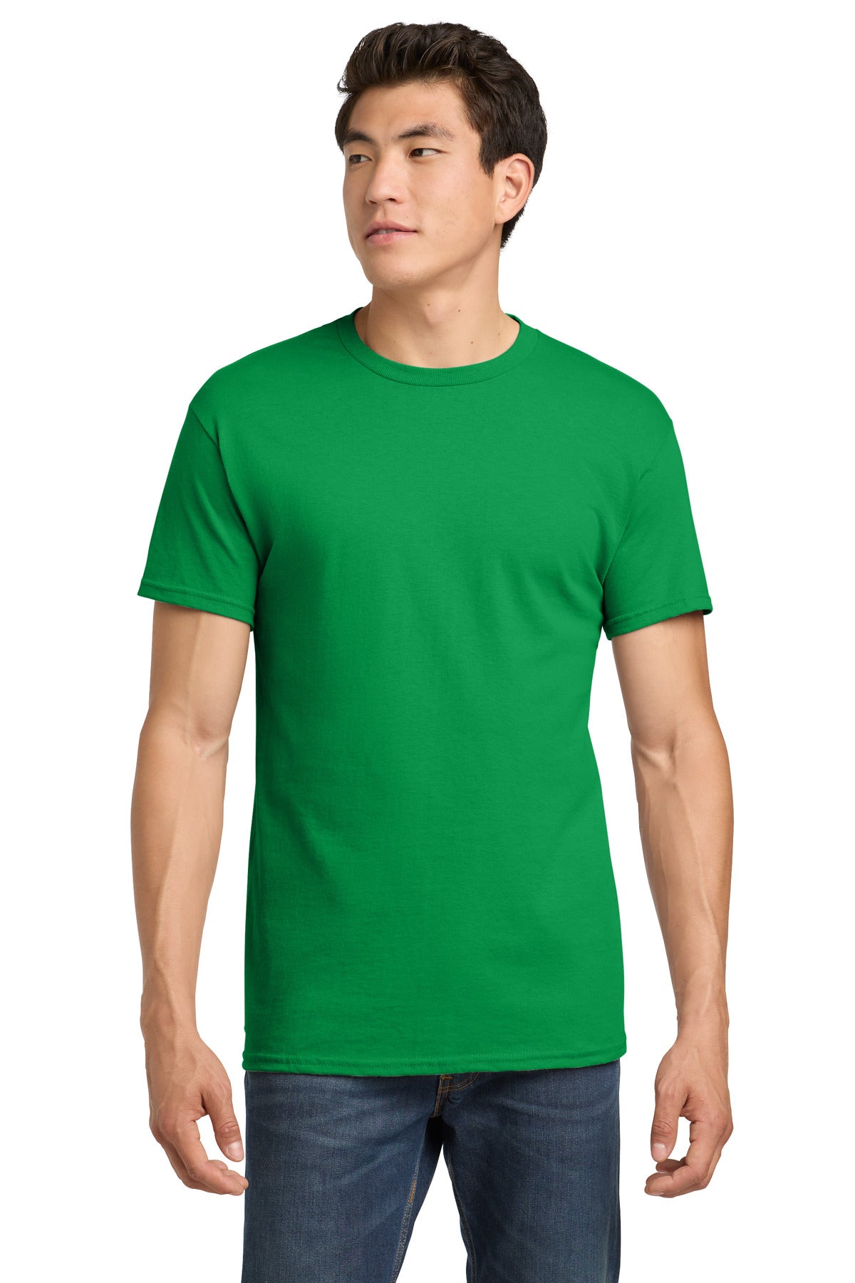 Gildan - Heavy Cotton 100% Cotton T-Shirt. 5000 - Irish Green - front