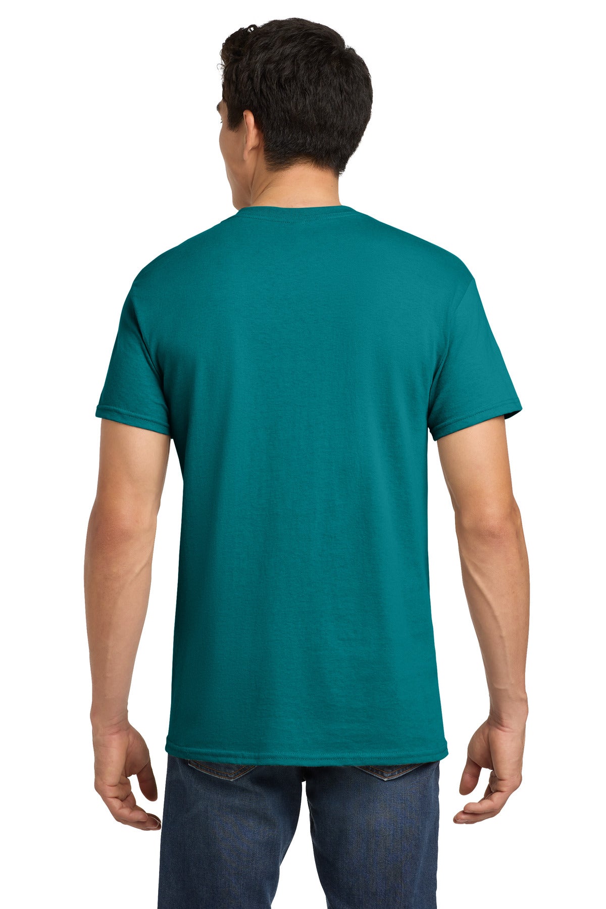 Gildan - Heavy Cotton 100% Cotton T-Shirt. 5000 - Jade Dome - back