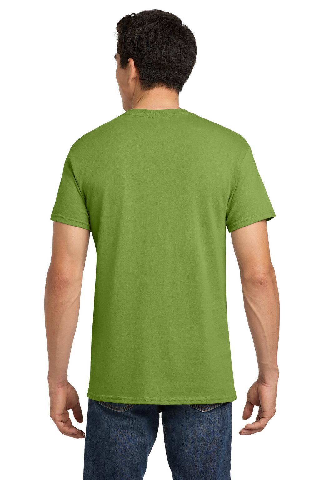 Gildan - Heavy Cotton 100% Cotton T-Shirt. 5000 - Kiwi - back