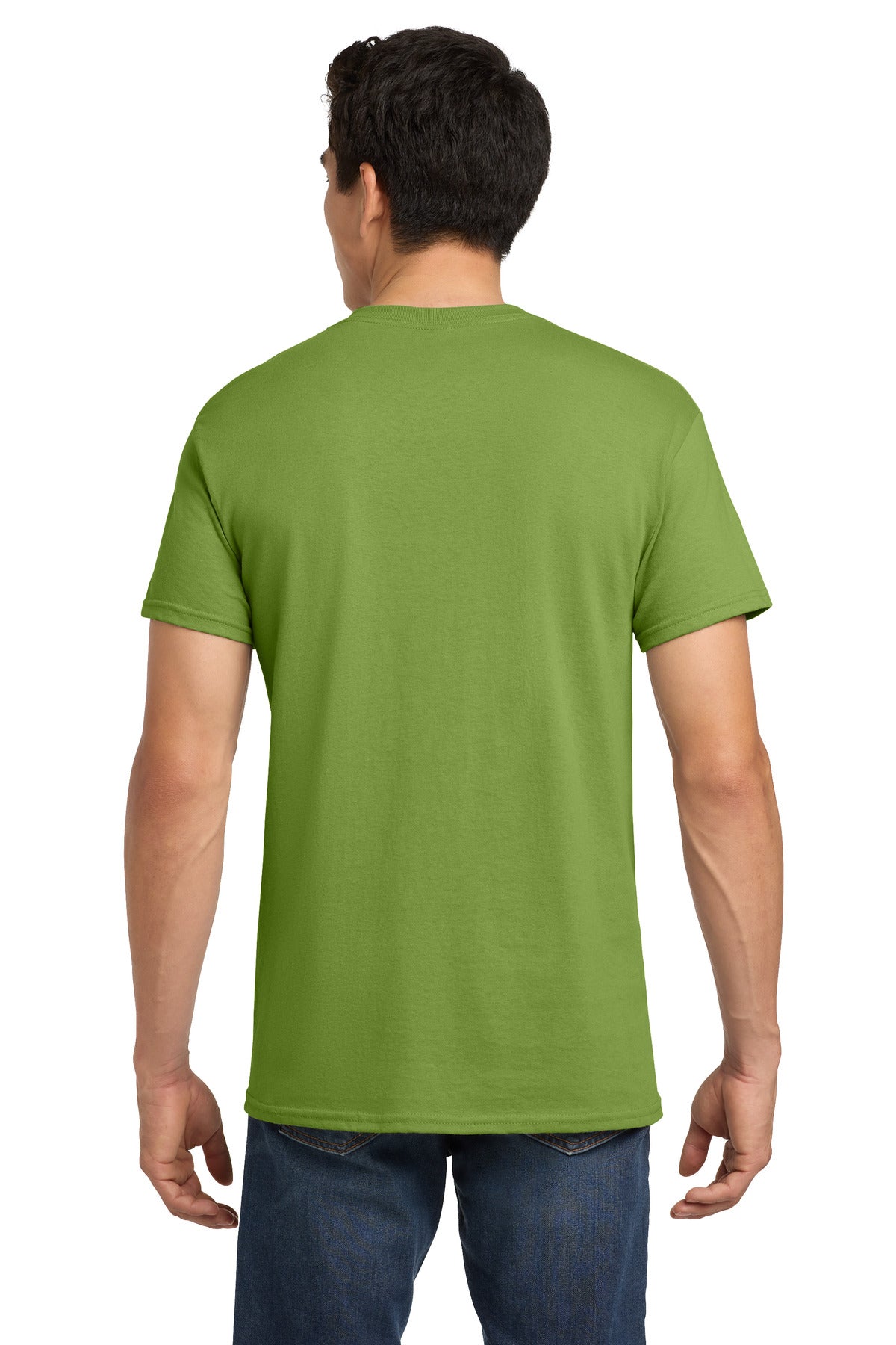 Gildan - Heavy Cotton 100% Cotton T-Shirt. 5000 - Kiwi - back