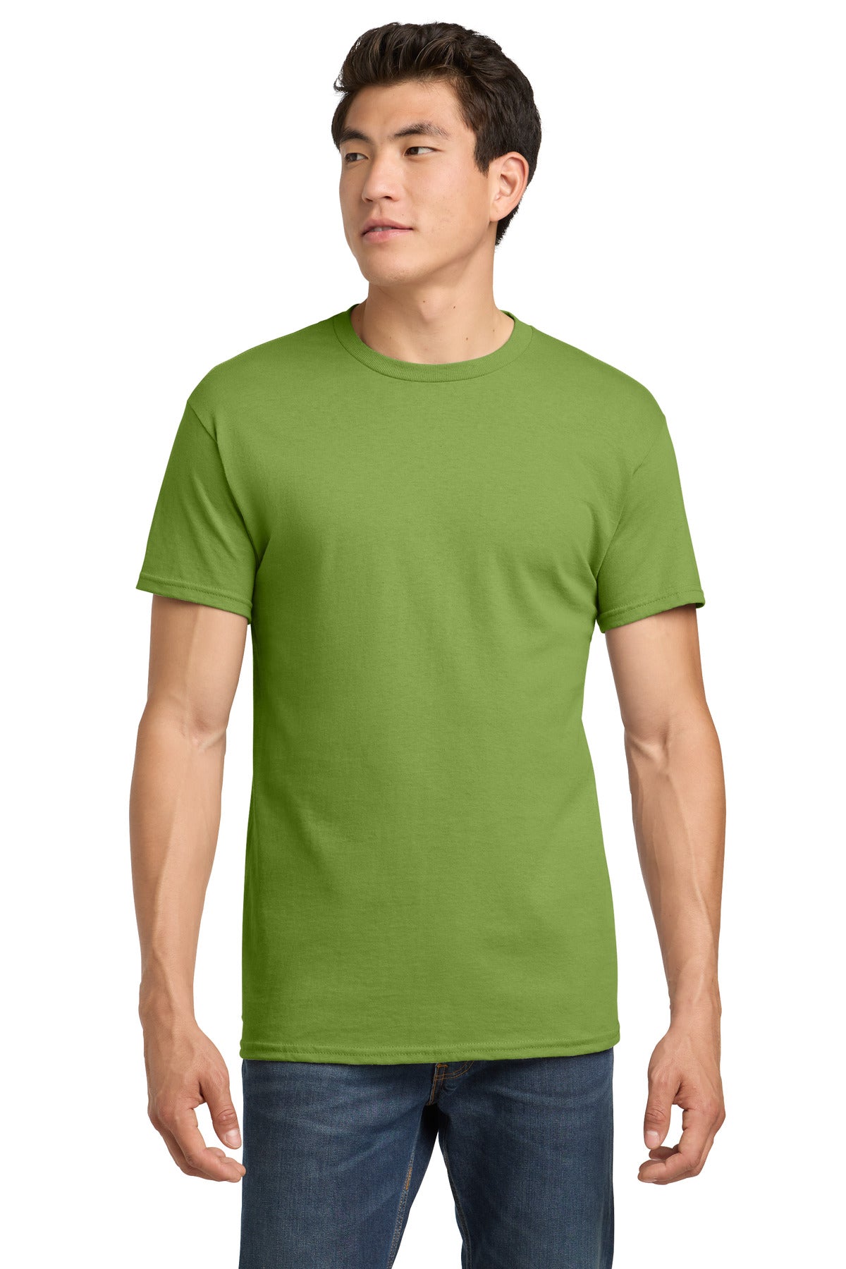 Gildan - Heavy Cotton 100% Cotton T-Shirt. 5000 - Kiwi - front