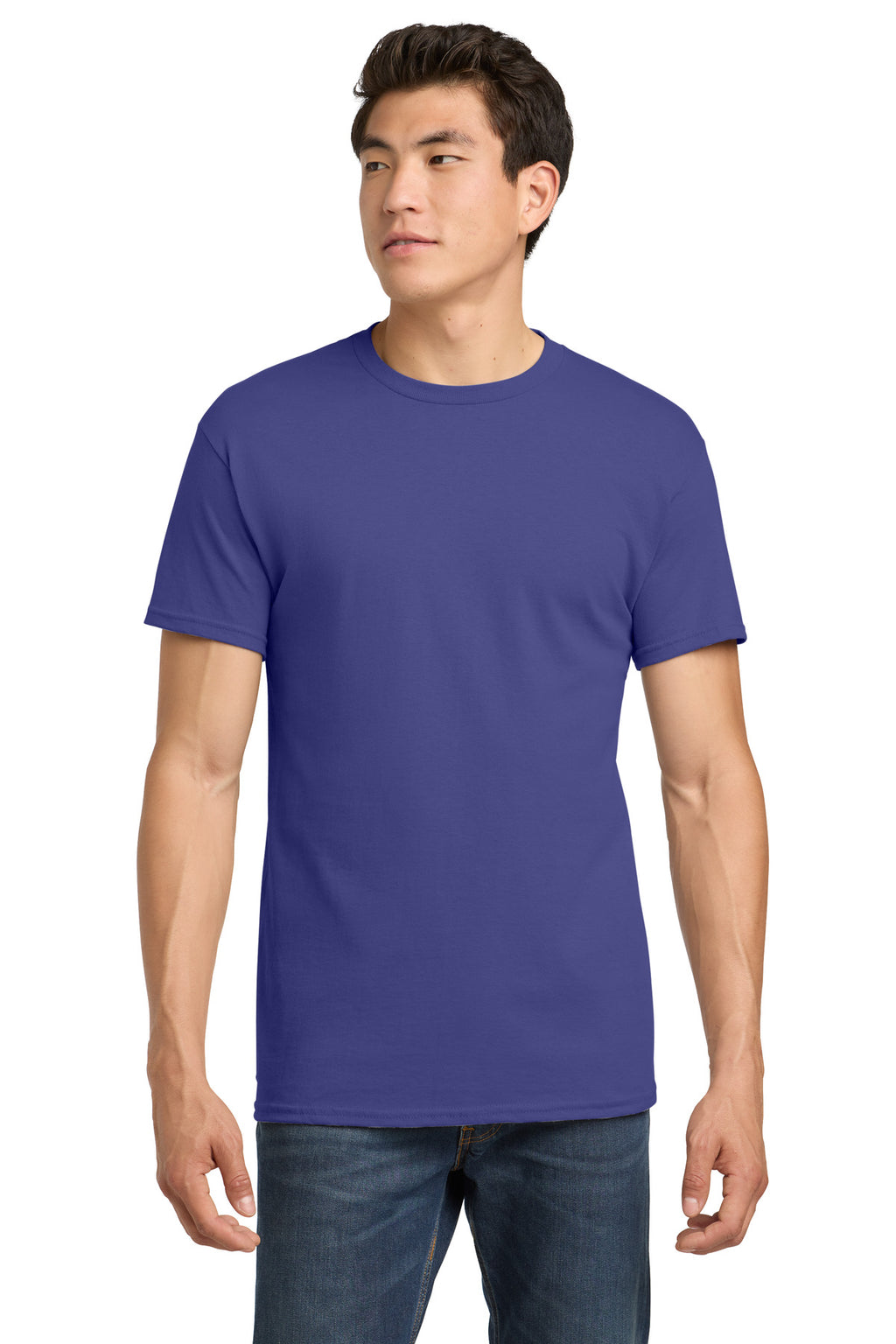 Gildan - Heavy Cotton 100% Cotton T-Shirt. 5000 - Lilac - front