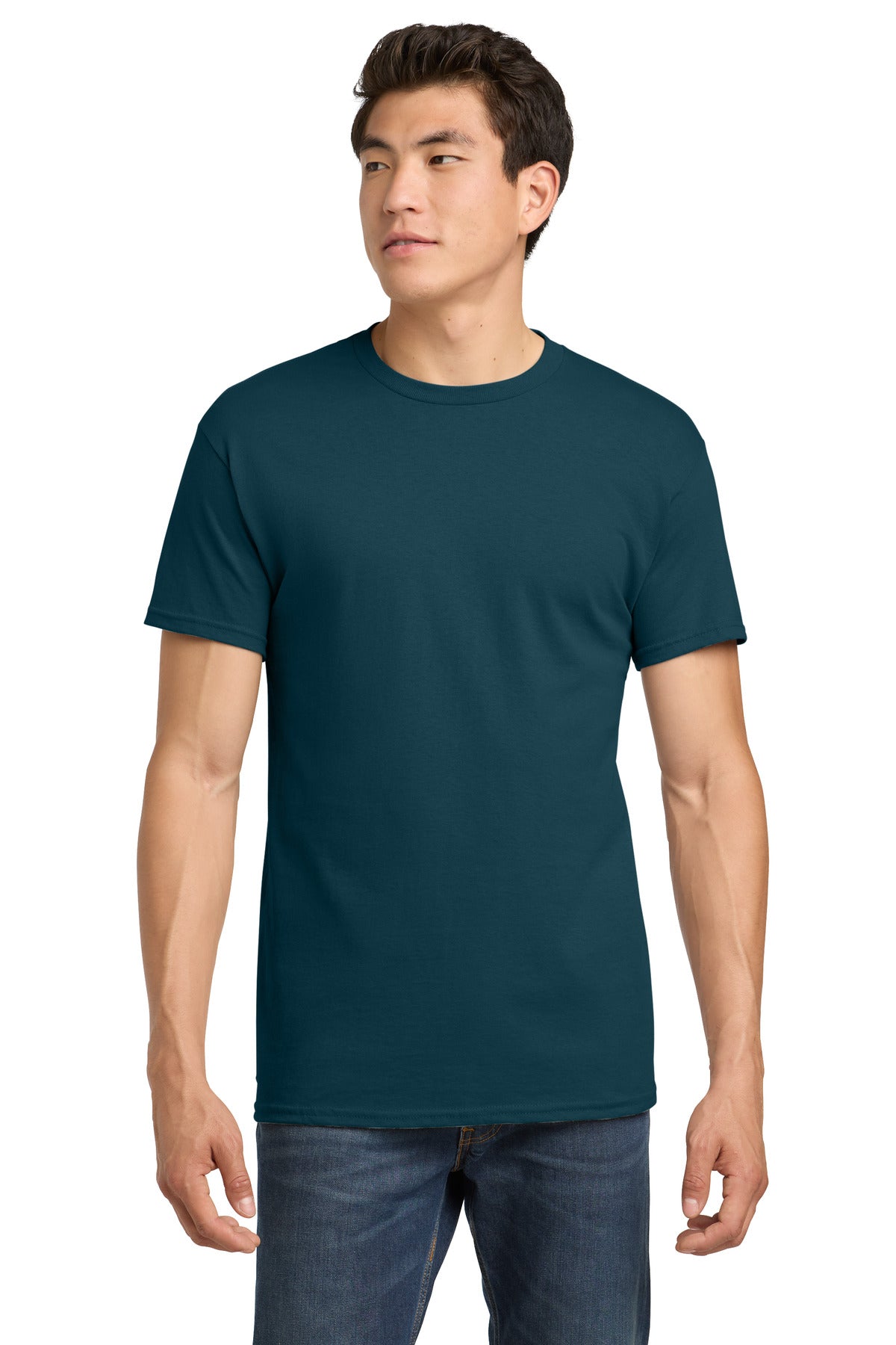 Gildan - Heavy Cotton 100% Cotton T-Shirt. 5000 - Midnight - front