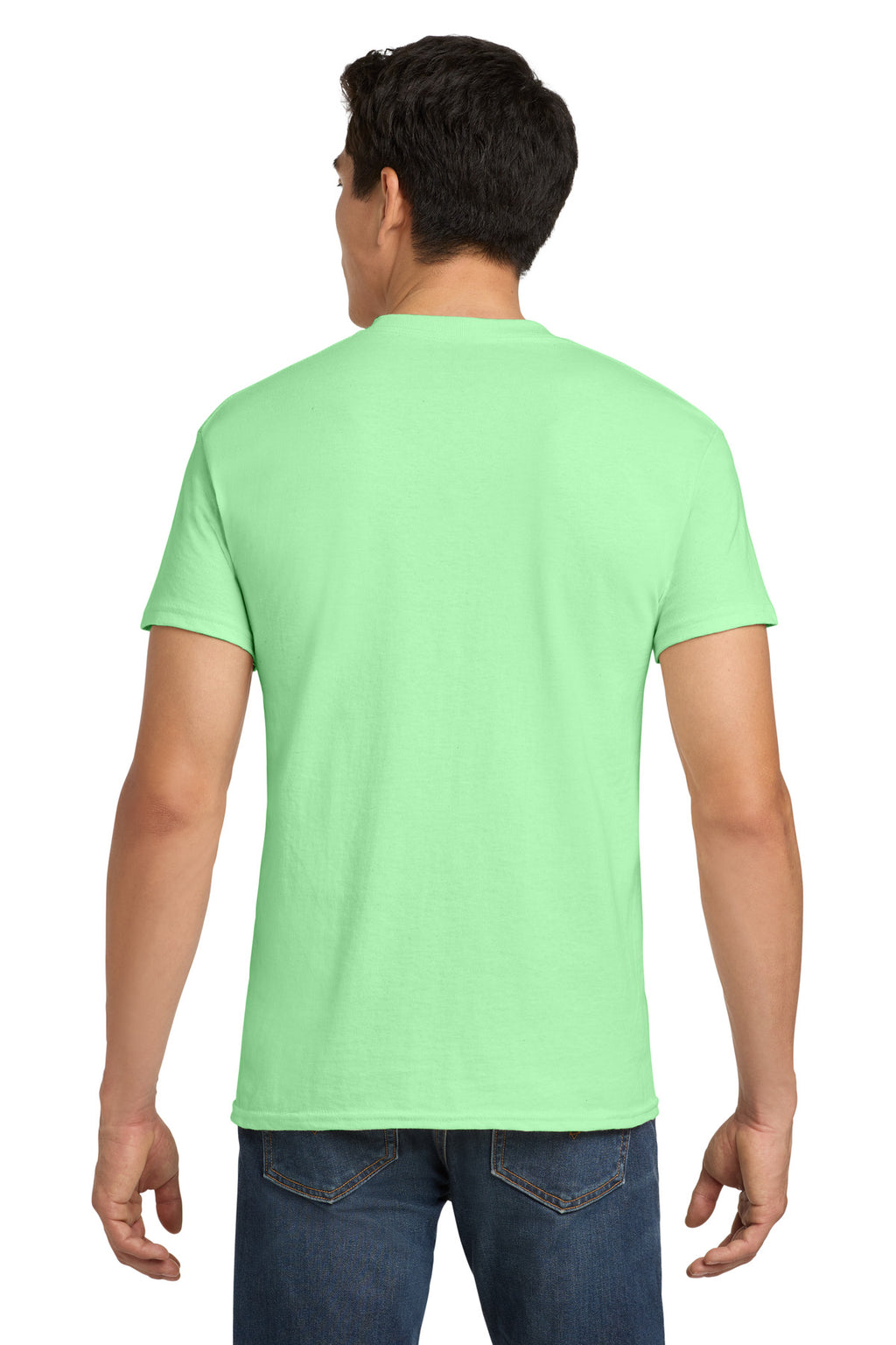 Gildan - Heavy Cotton 100% Cotton T-Shirt. 5000 - Mint Green - back