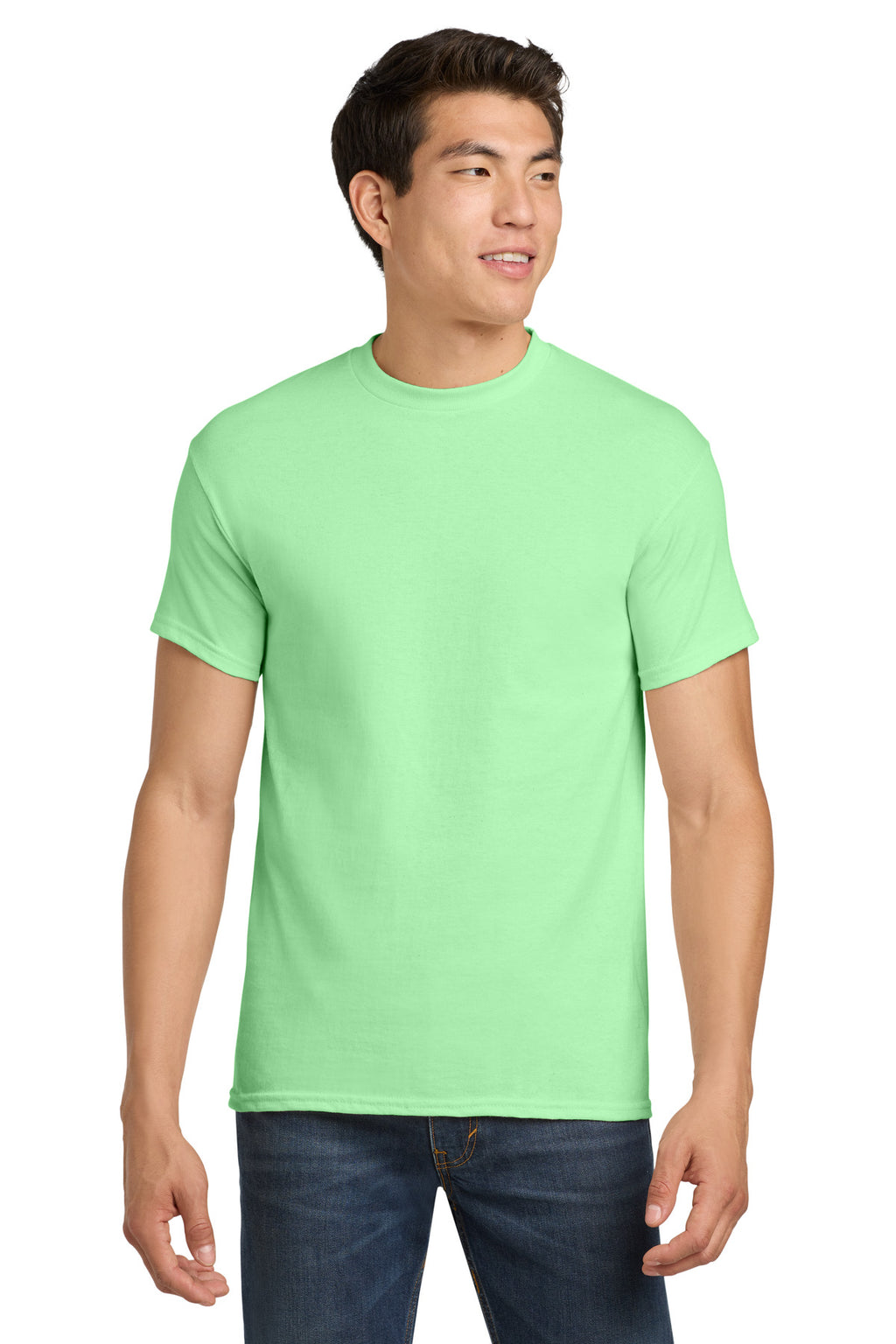 Gildan - Heavy Cotton 100% Cotton T-Shirt. 5000 - Mint Green - front