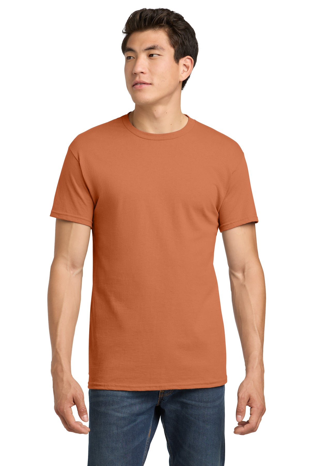 Gildan - Heavy Cotton 100% Cotton T-Shirt. 5000 - Sunset - front
