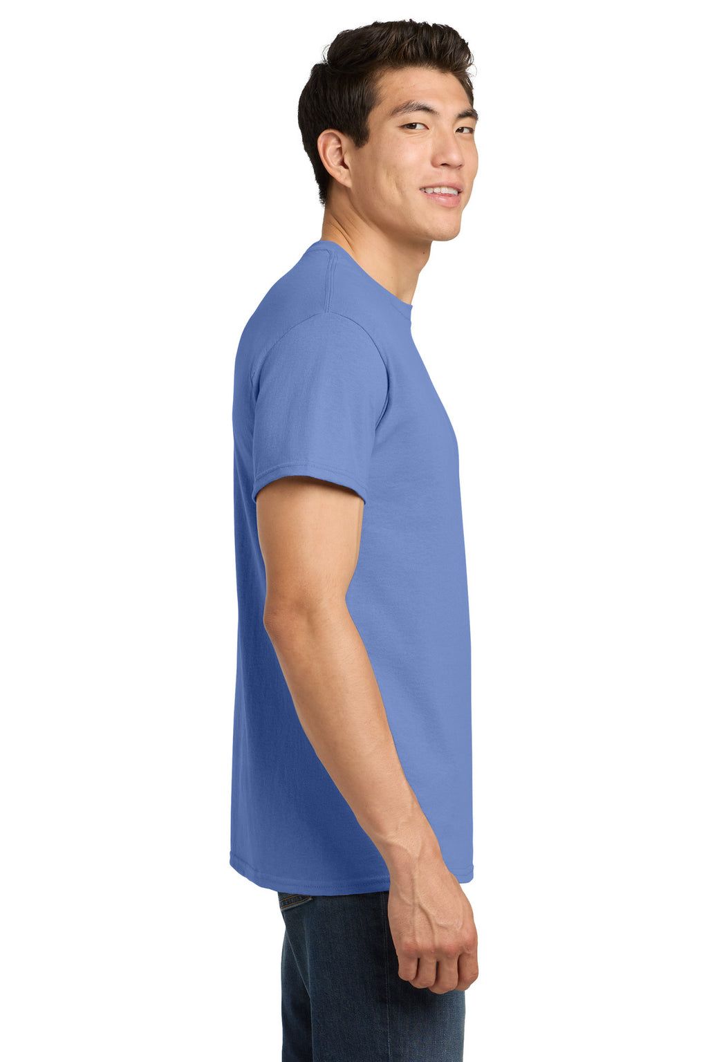 Gildan - Heavy Cotton 100% Cotton T-Shirt. 5000 - Violet - side