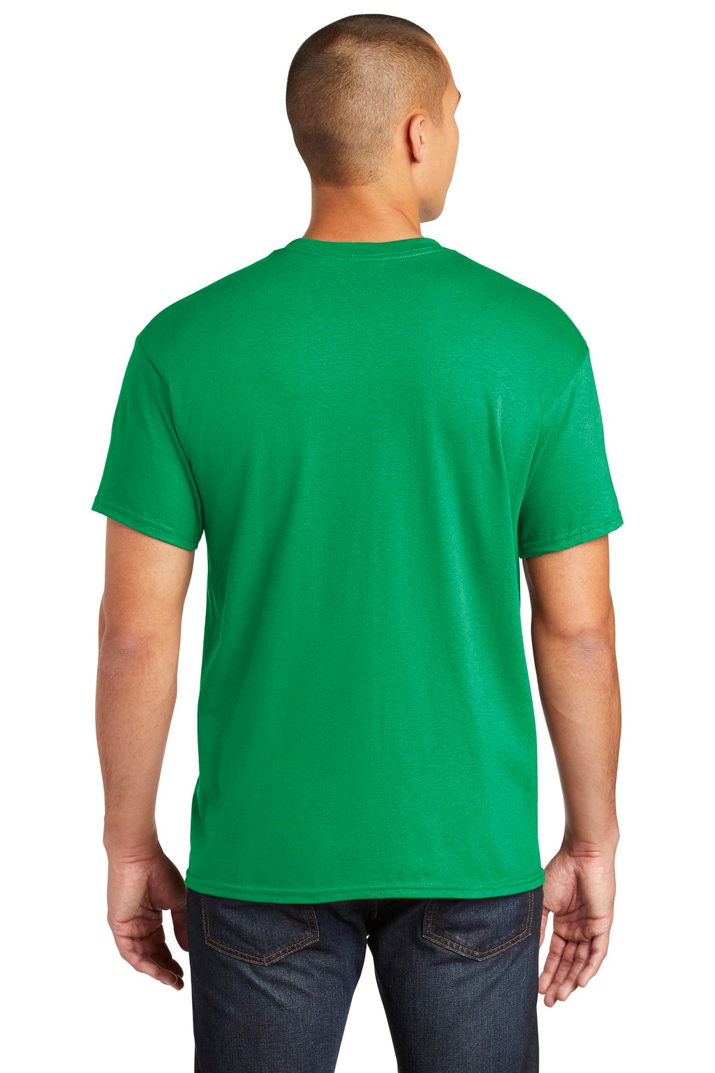 Gildan Heavy Cotton 100% Cotton Pocket T-Shirt. 5300 - Irish Green - back