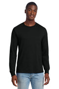 Jerzees Premium Blend Ring Spun Long Sleeve T-Shirt 560LS - Black Ink - front
