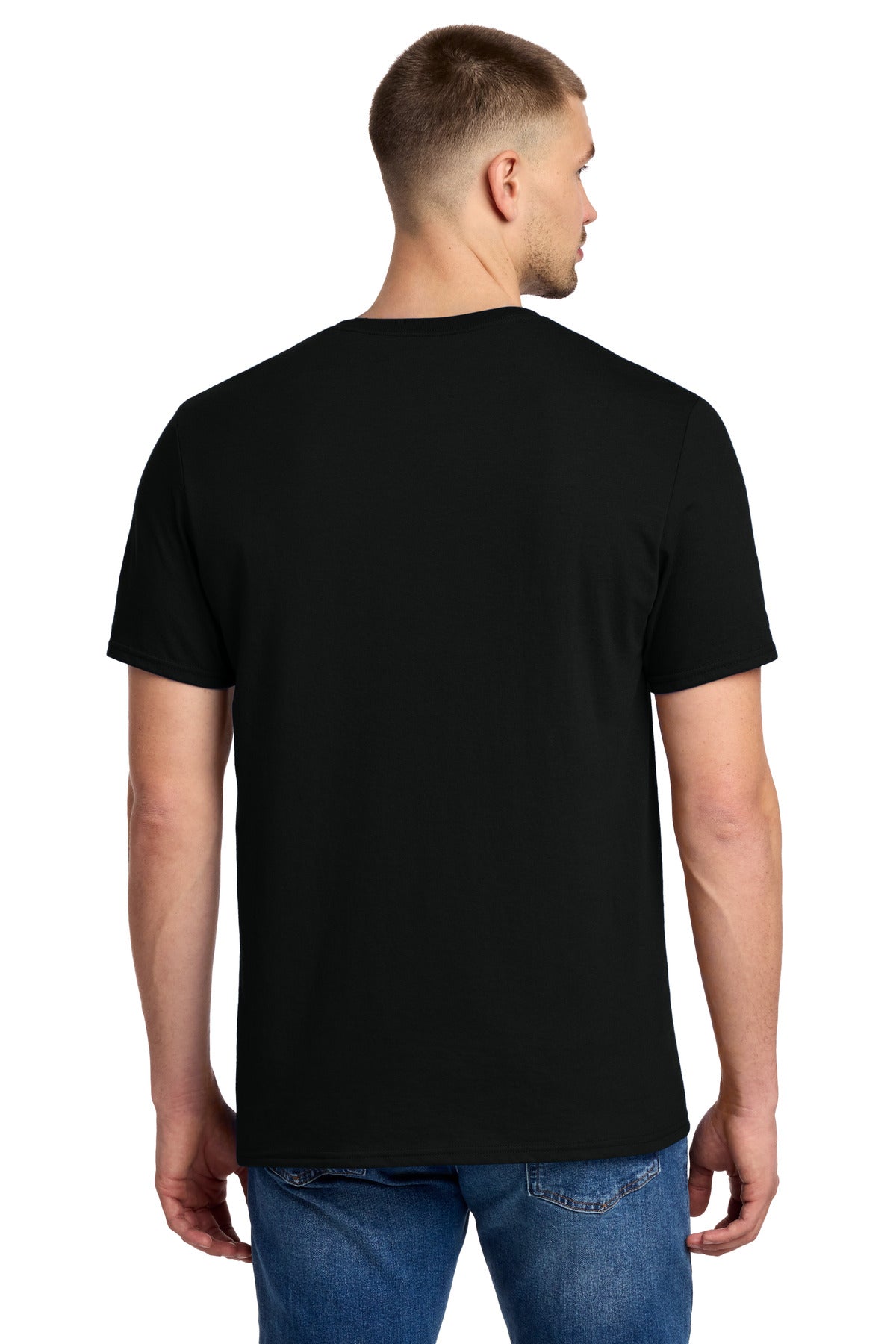 Jerzees Premium Blend Ring Spun T-Shirt 560M - Black Ink - back