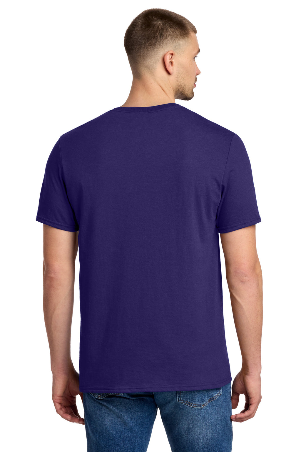 Jerzees Premium Blend Ring Spun T-Shirt 560M - Deep Purple - back