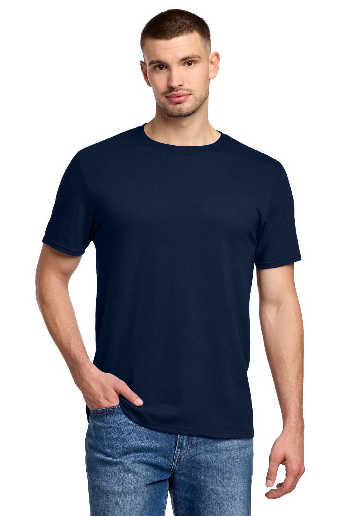 Jerzees Premium Blend Ring Spun T-Shirt 560M - J.Navy - front