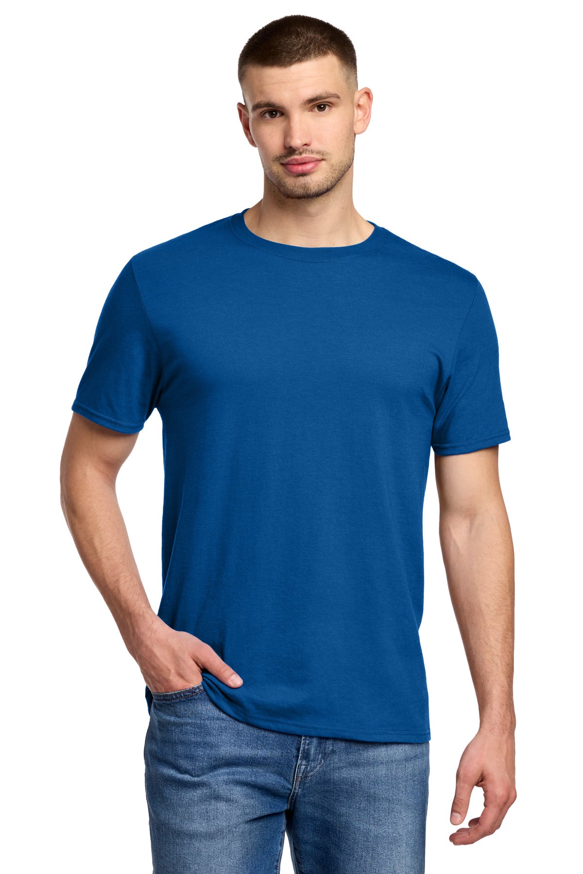 Jerzees Premium Blend Ring Spun T-Shirt 560M - Royal - front