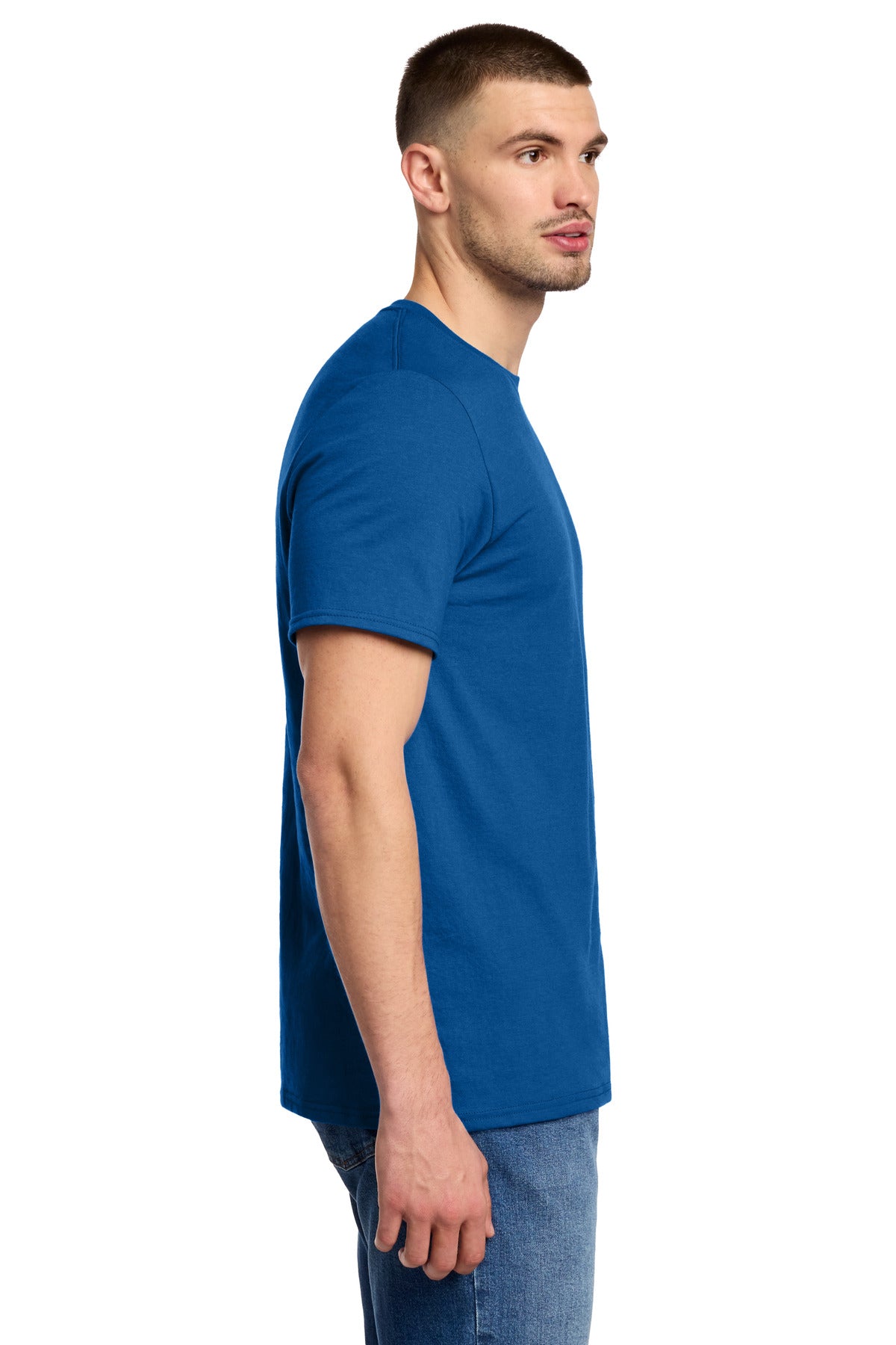 Jerzees Premium Blend Ring Spun T-Shirt 560M - Royal - side