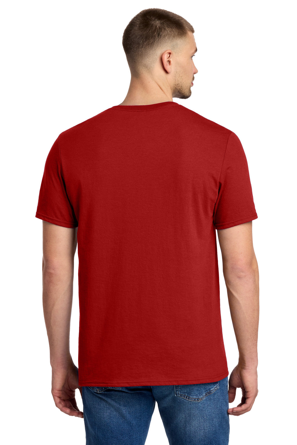 Jerzees Premium Blend Ring Spun T-Shirt 560M - True Red - back