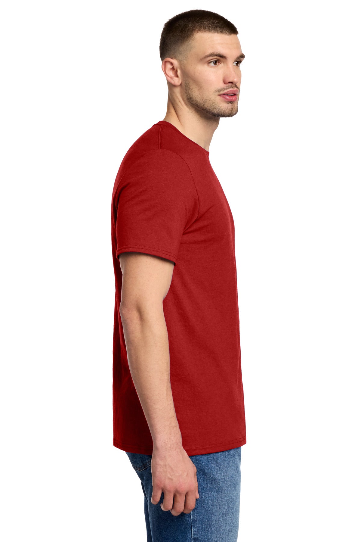 Jerzees Premium Blend Ring Spun T-Shirt 560M - True Red - side