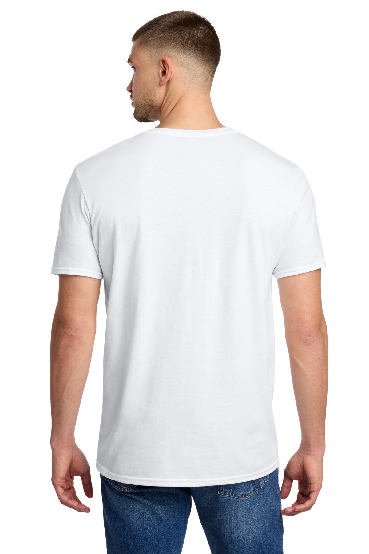Jerzees Premium Blend Ring Spun T-Shirt 560M - White - back