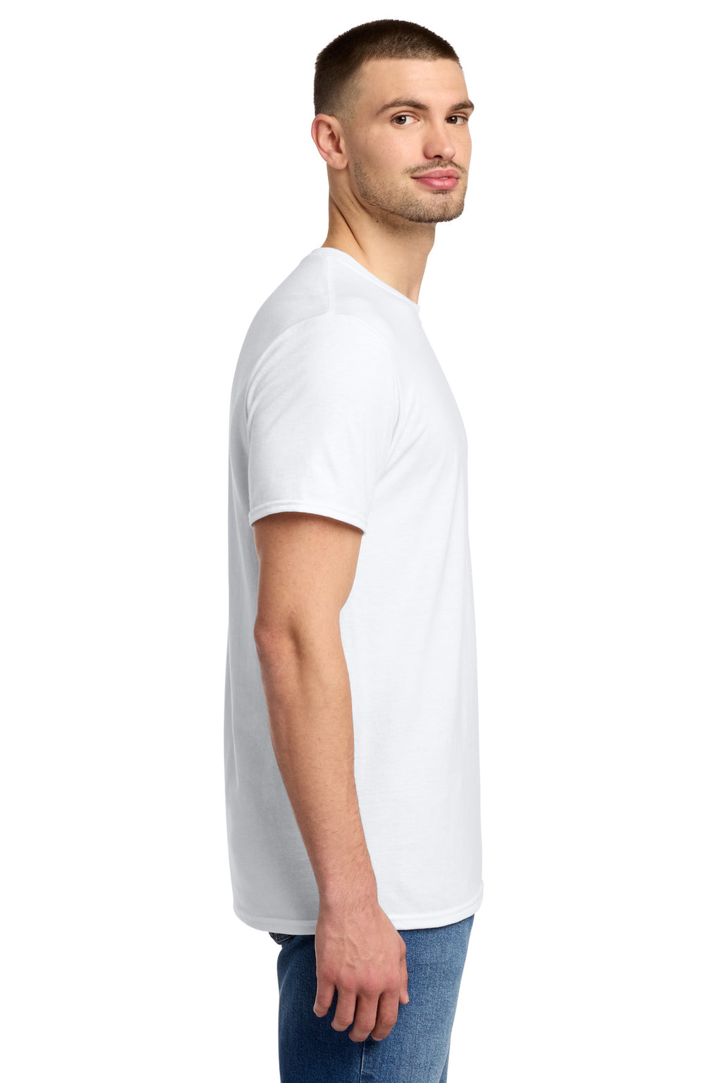 Jerzees Premium Blend Ring Spun T-Shirt 560M - White - side