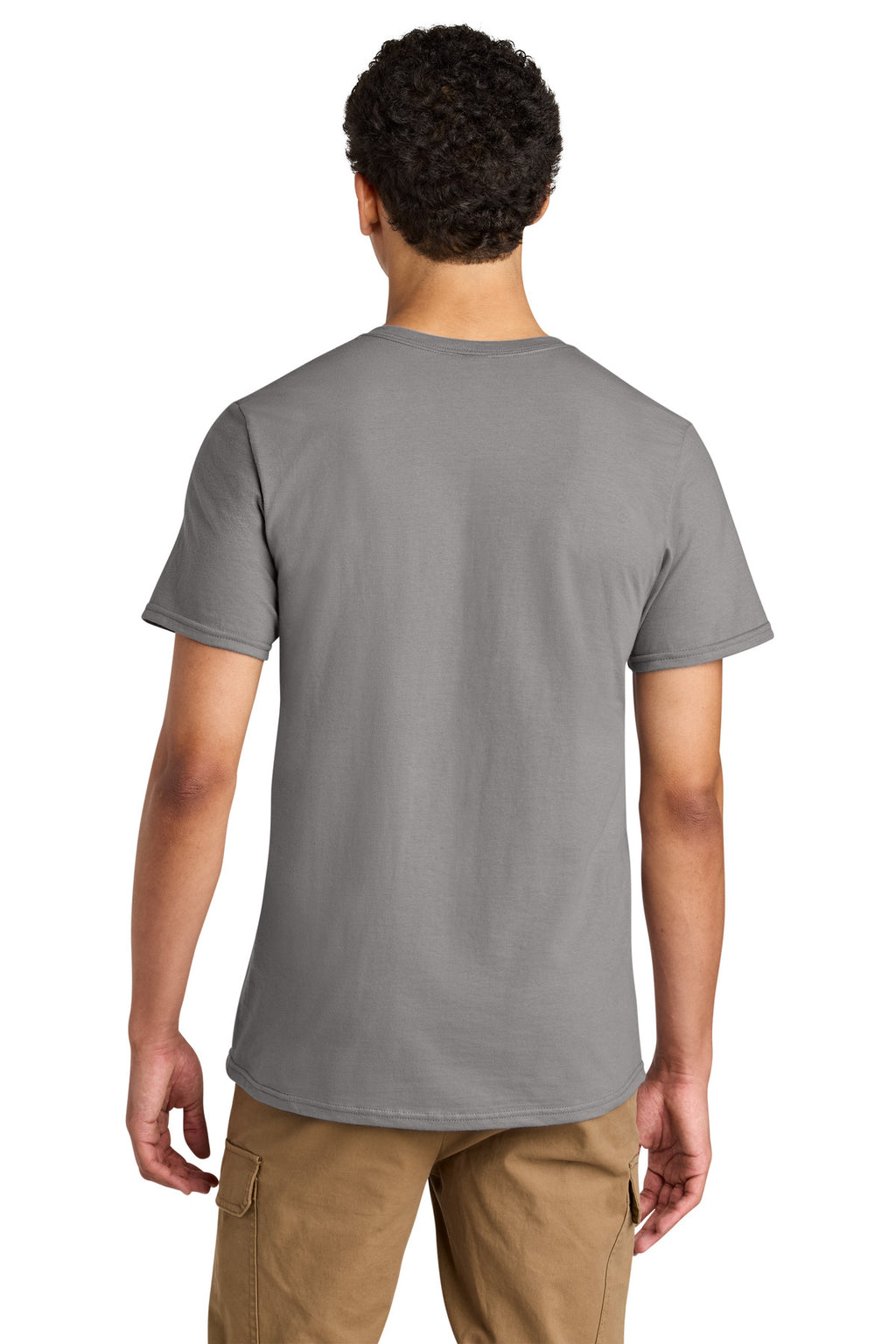 Jerzees Unisex Premium Combed Ring Spun Cotton Tee 570M - Rock - back