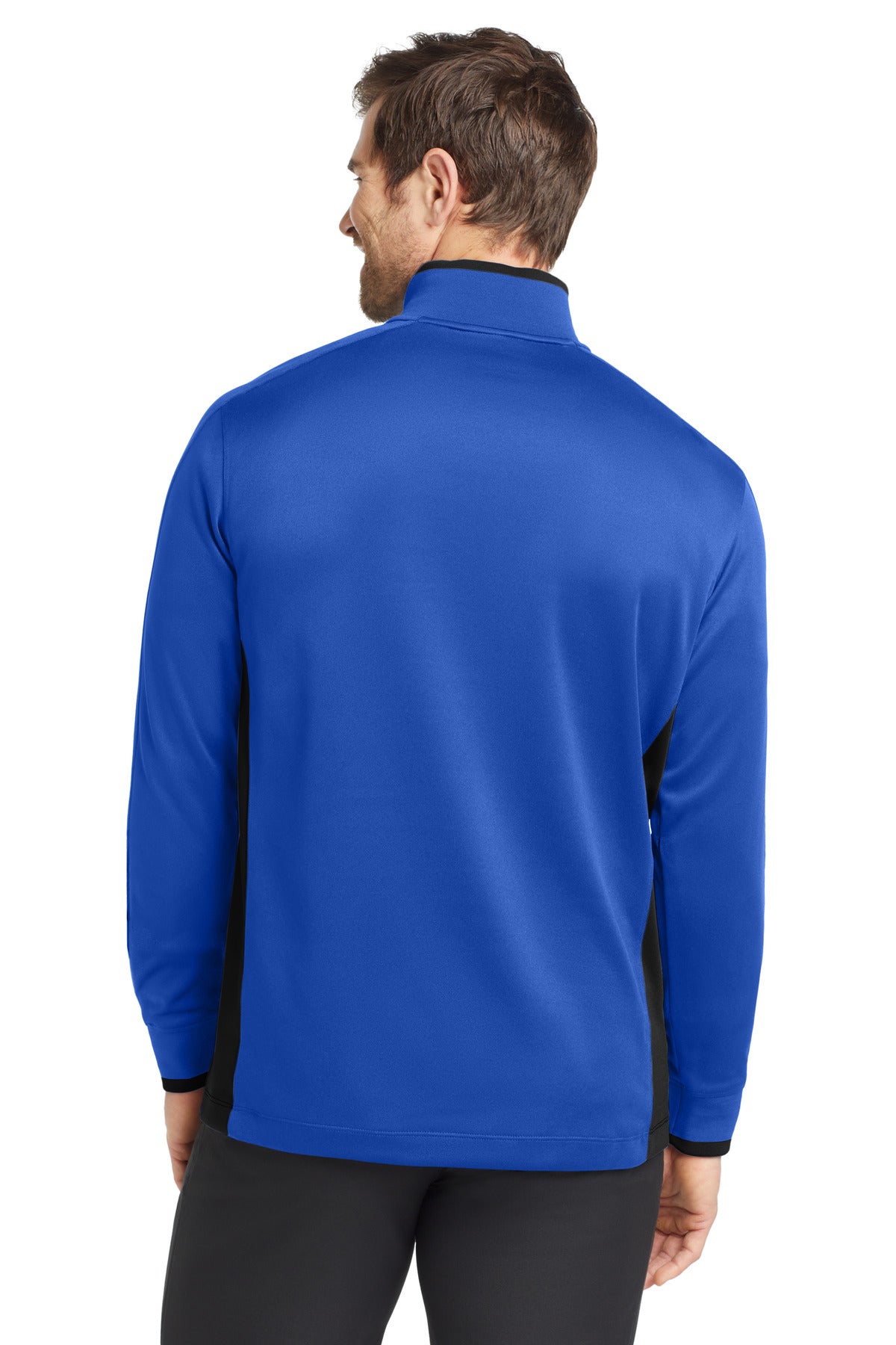 Nike Dri-FIT 1/2-Zip Cover-Up. 578673 - Game Royal/ Black/ White - back