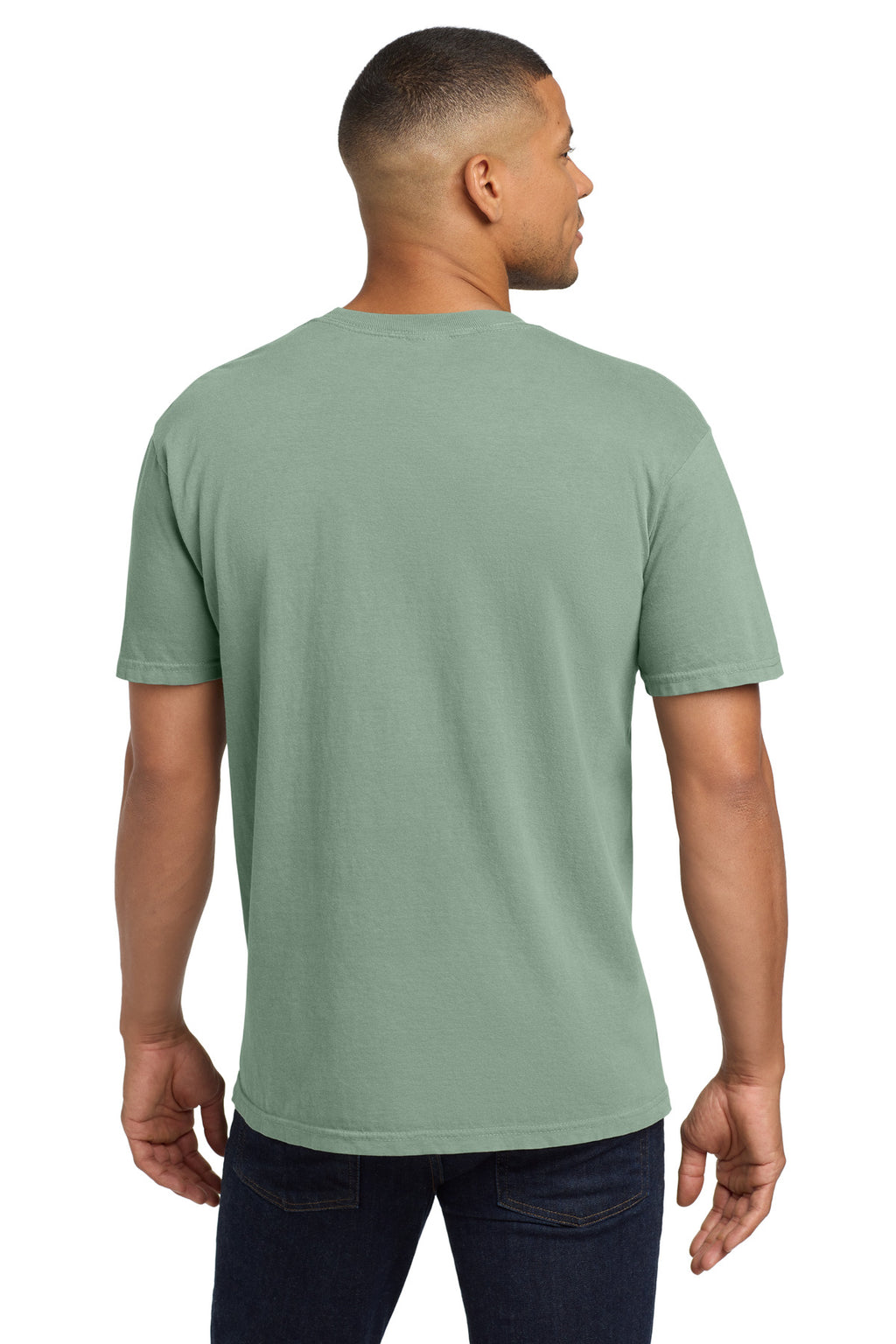 COMFORT COLORS Heavyweight Ring Spun Pocket Tee. 6030 - Bay - back
