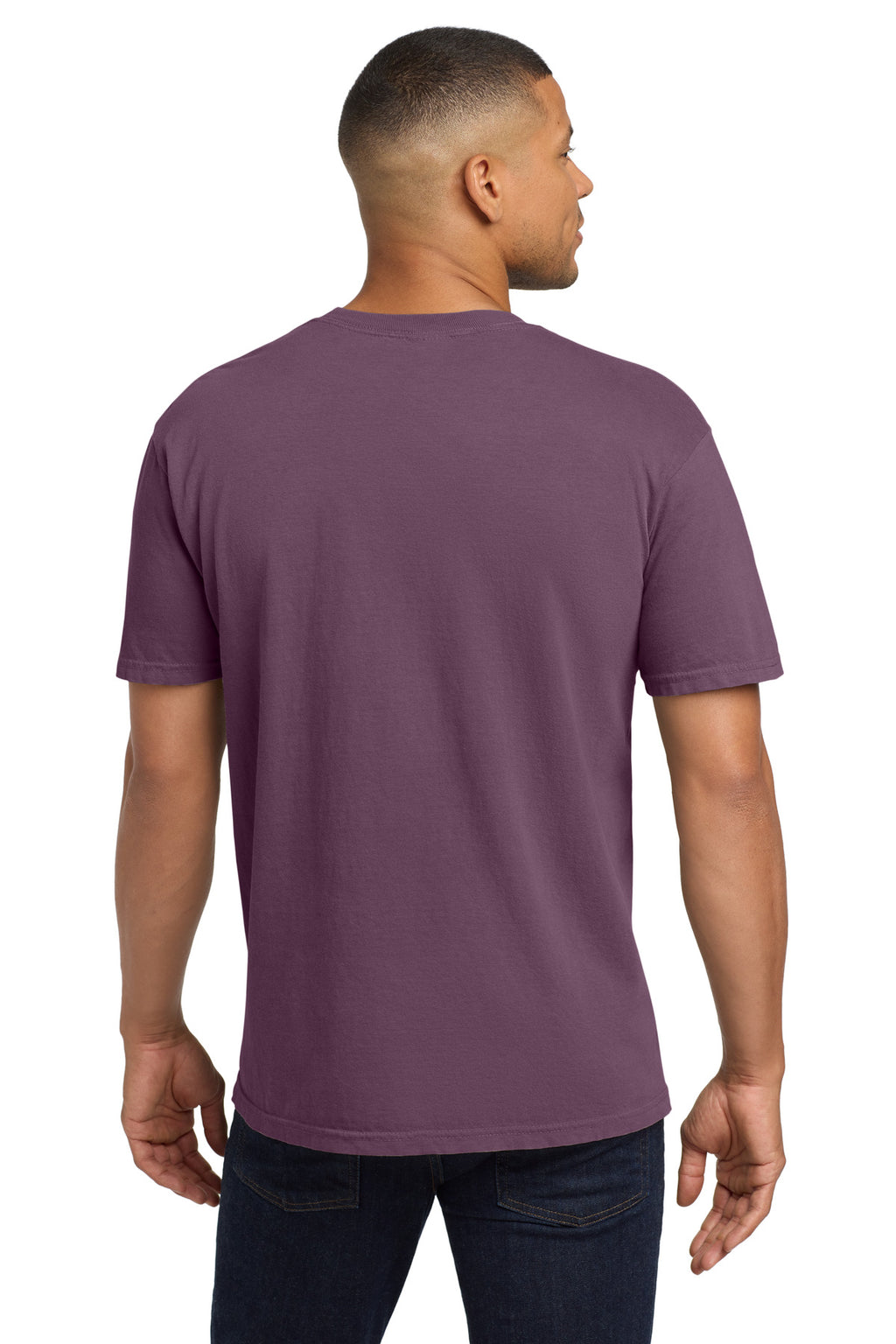 COMFORT COLORS Heavyweight Ring Spun Pocket Tee. 6030 - Berry - back