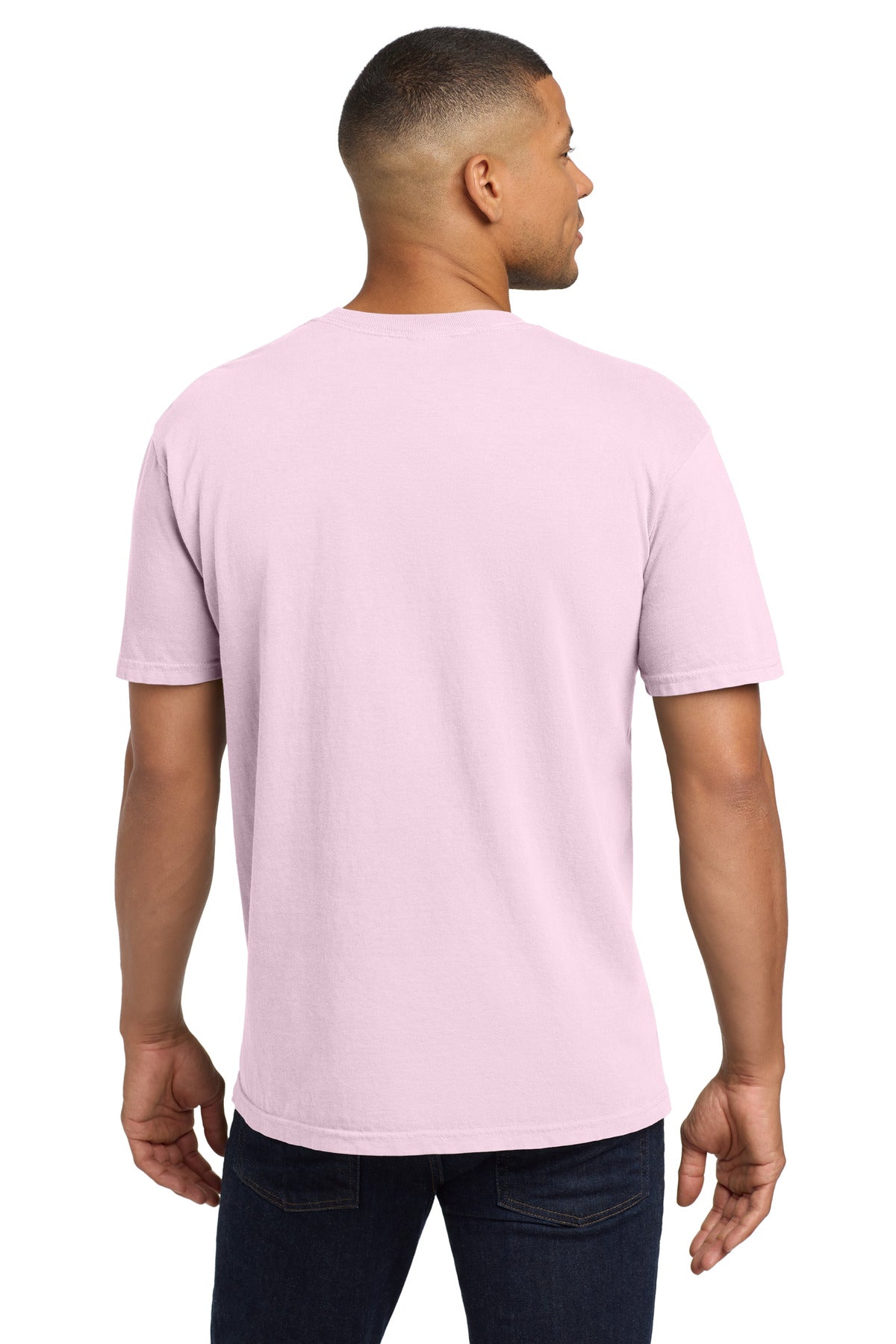 COMFORT COLORS Heavyweight Ring Spun Pocket Tee. 6030 - Blossom - back