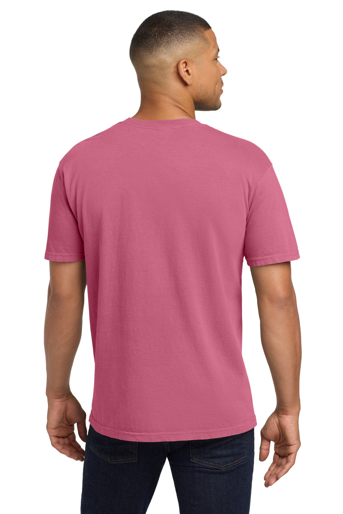 COMFORT COLORS Heavyweight Ring Spun Pocket Tee. 6030 - Crunchberry - back