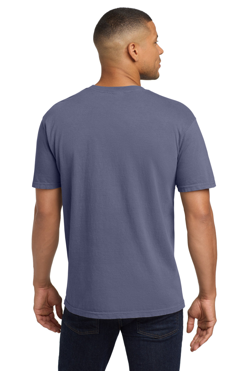COMFORT COLORS Heavyweight Ring Spun Pocket Tee. 6030 - Grape - back