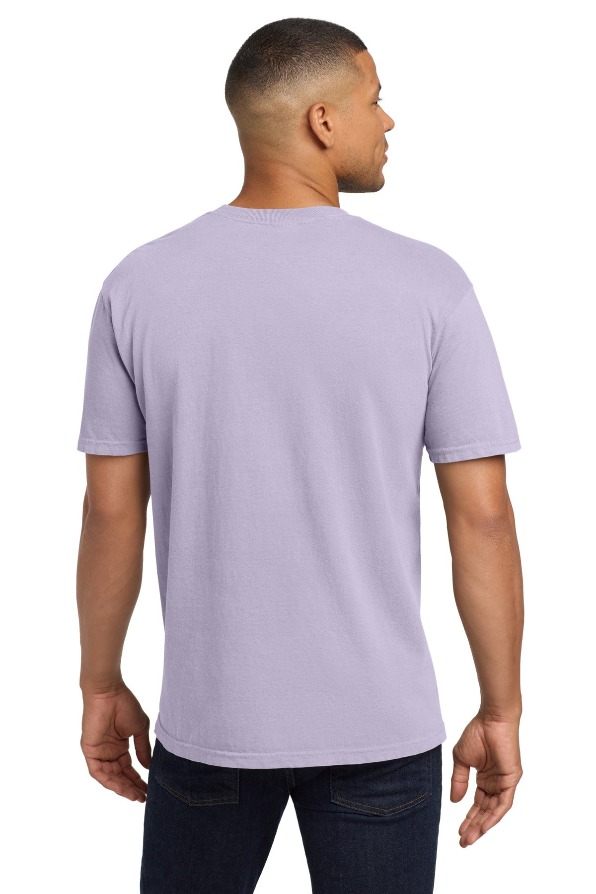 COMFORT COLORS Heavyweight Ring Spun Pocket Tee. 6030 - Orchid - back