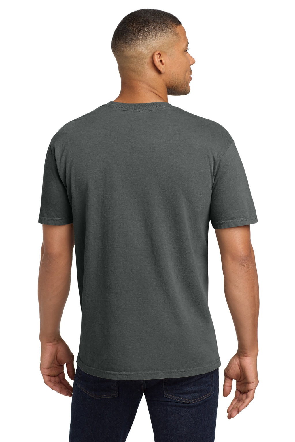 COMFORT COLORS Heavyweight Ring Spun Pocket Tee. 6030 - Pepper - back