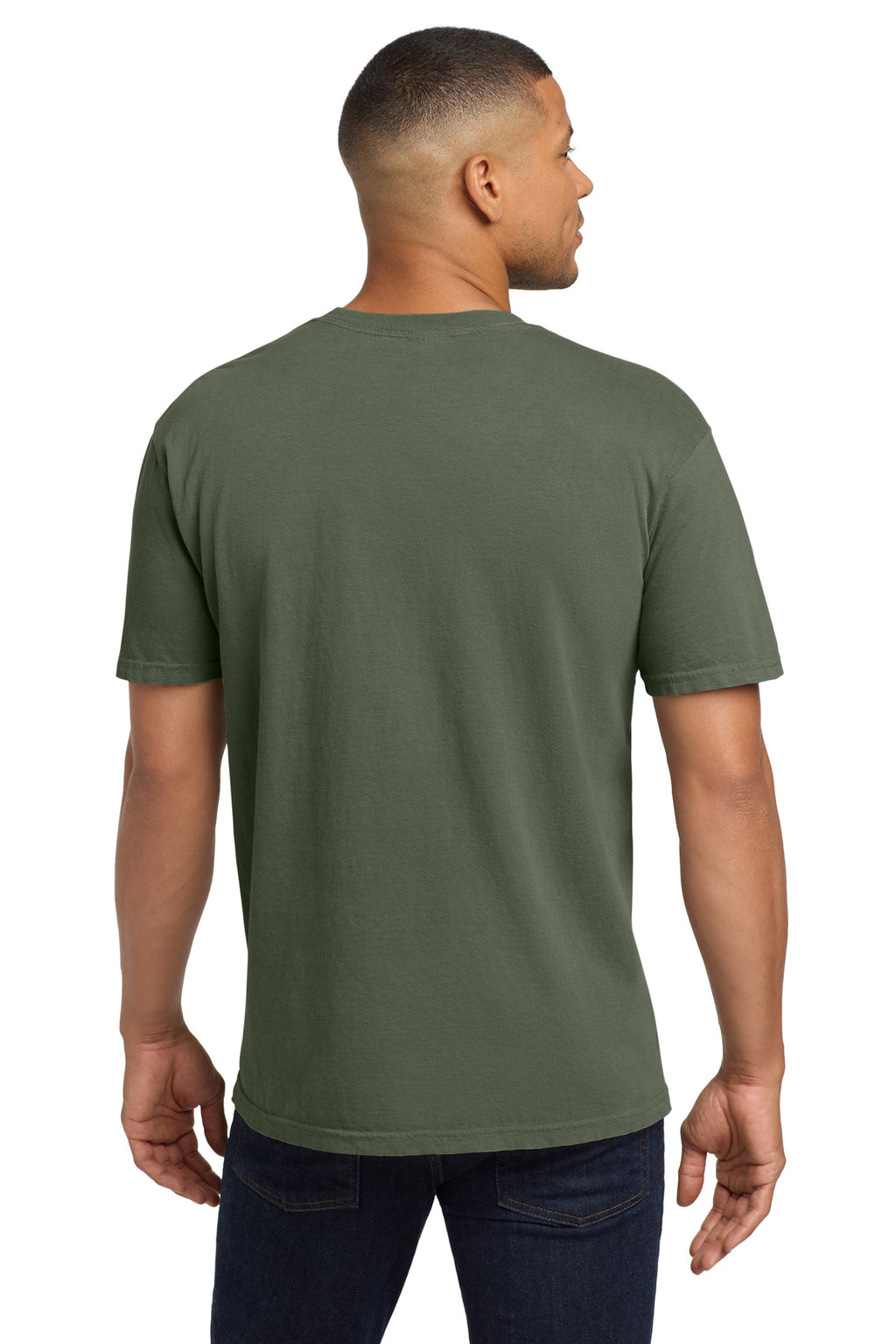 COMFORT COLORS Heavyweight Ring Spun Pocket Tee. 6030 - Sage - back