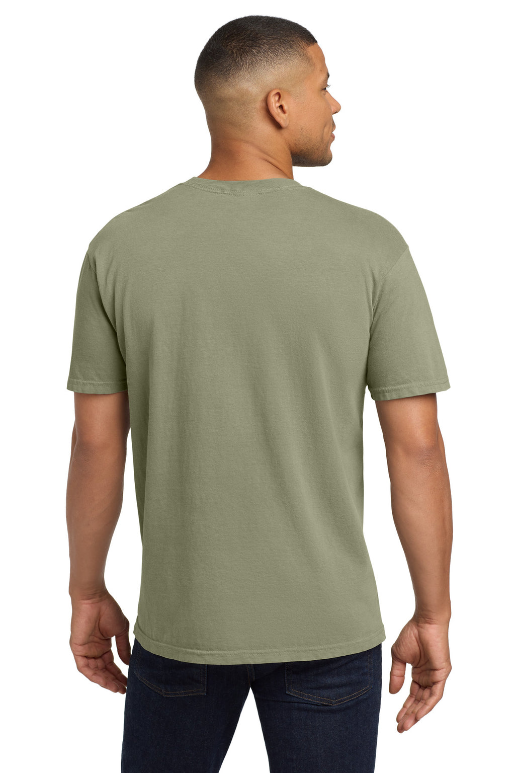 COMFORT COLORS Heavyweight Ring Spun Pocket Tee. 6030 - Sandstone - back