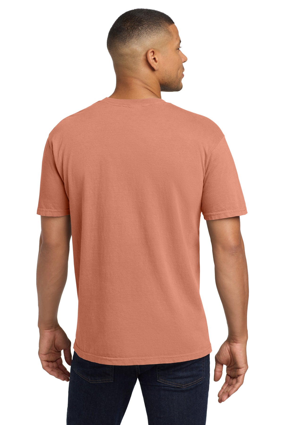COMFORT COLORS Heavyweight Ring Spun Pocket Tee. 6030 - Terracotta - back