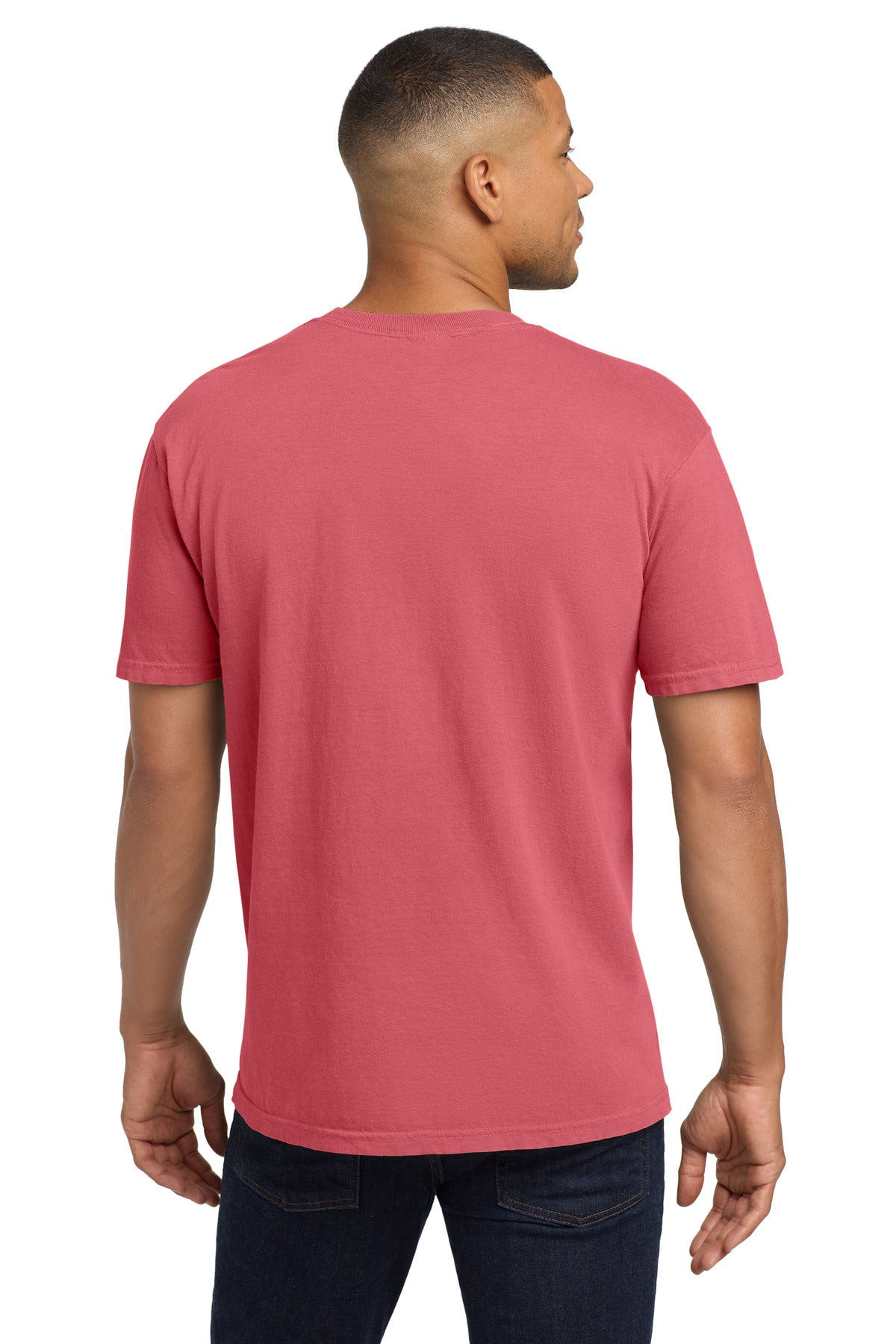 COMFORT COLORS Heavyweight Ring Spun Pocket Tee. 6030 - Watermelon - back