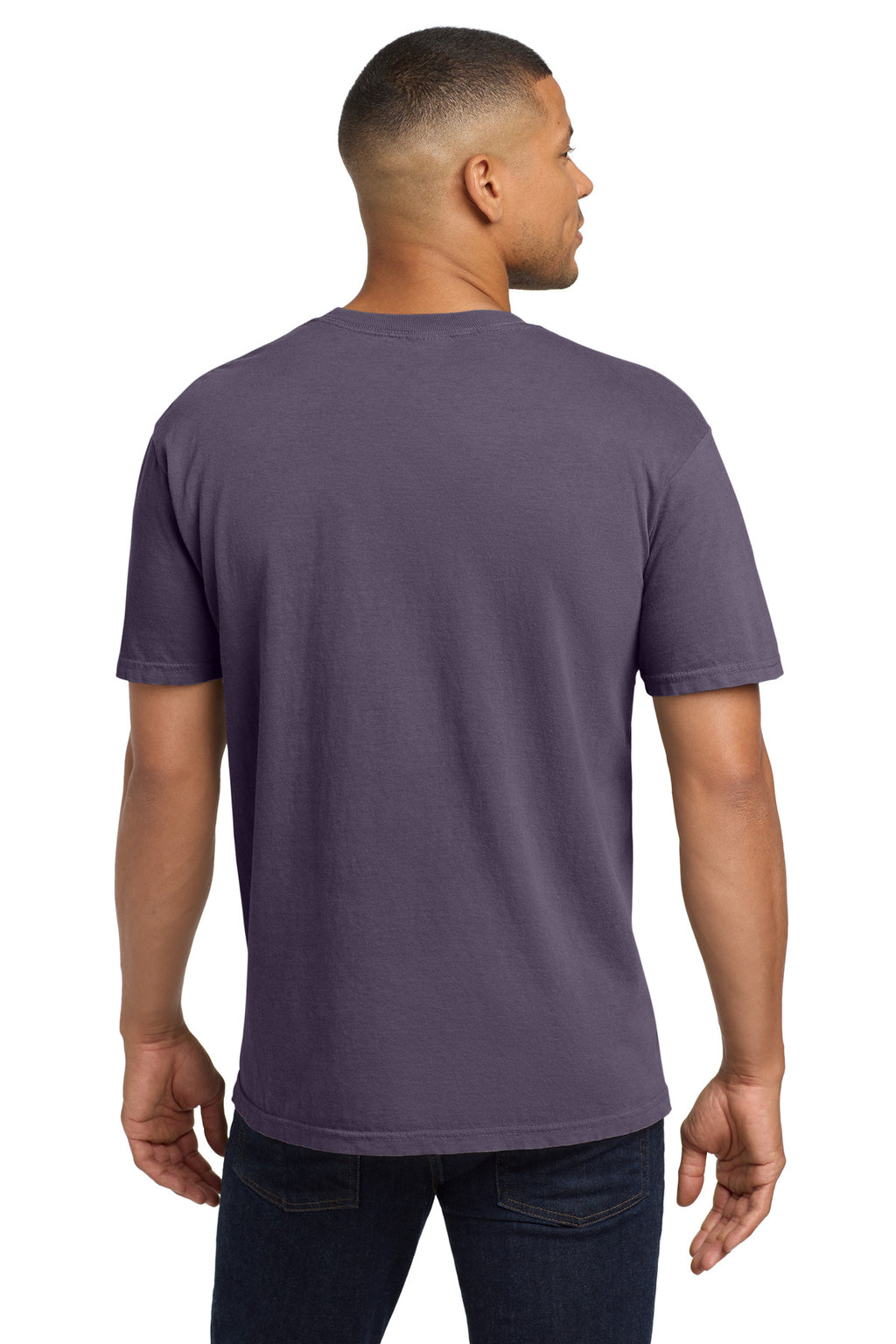 COMFORT COLORS Heavyweight Ring Spun Pocket Tee. 6030 - Wine - back