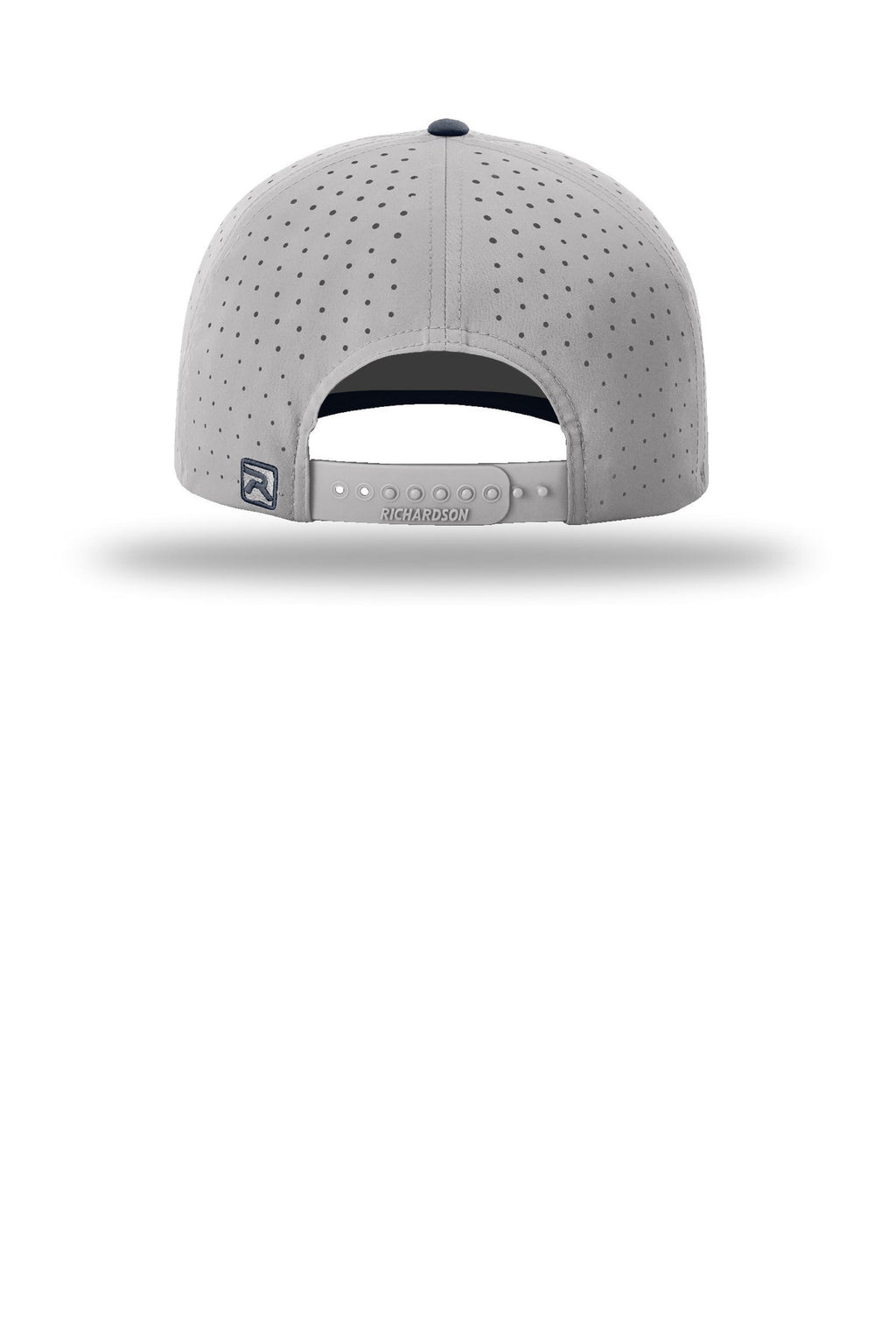 Richardson Laser Perf R-Flex Snapback 632 - Grey/ Grey/ Navy - back